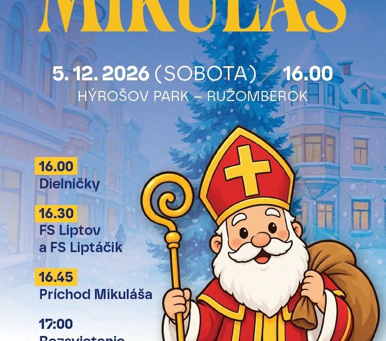 Stretnutie s Mikulášom v Ružomberku