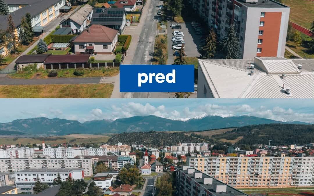 Pokračovanie opráv ciest a chodníkov v Liptovskom Mikuláši