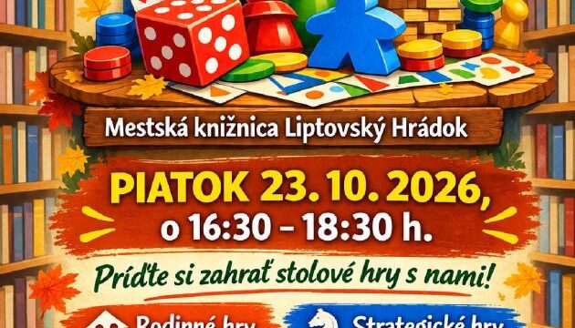 Október prinesie zaujímavé doskohranie v Liptovskom Hrádku