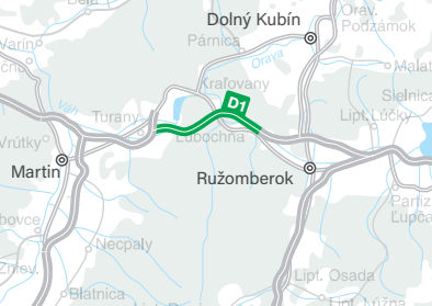 Súd zamietol odkladný účinok žaloby na úsek D1 Turany – Hubová