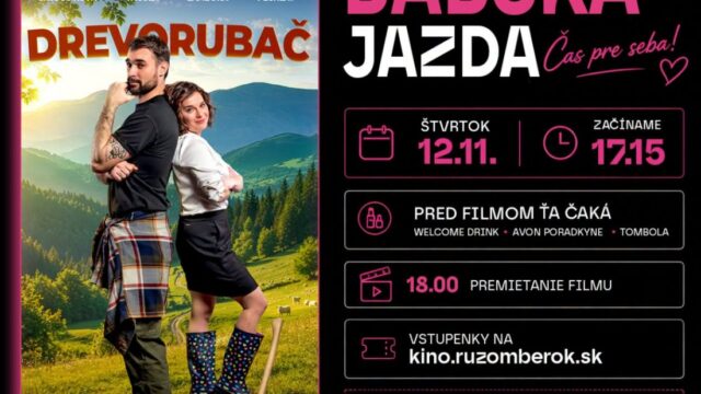 Babská jazda s premiérou filmu Drevorubač v Ružomberku