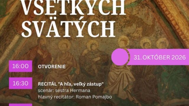 Vigília Všetkých svätých v Ludrovej – Kúte