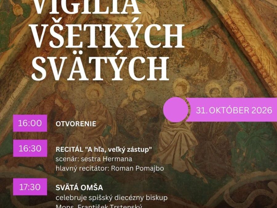 Vigília Všetkých svätých v Ludrovej – Kúte